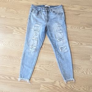 KanCan ripped jeans size 30  in a light wash